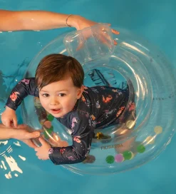 Filibabba Baderinge|Babybadering - Alfie - 60 cm - Regnbuefarvet Konfetti