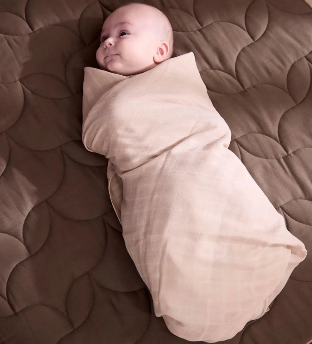 Filibabba Babysvøb>Babysvøb - Musselin - 120x120 cm - Warm Grey