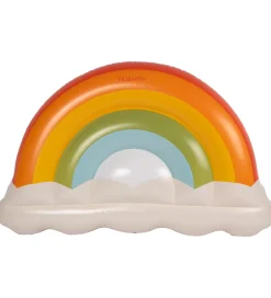 Filibabba Badedyr|Bademadras - 124x78 cm - Regnbue