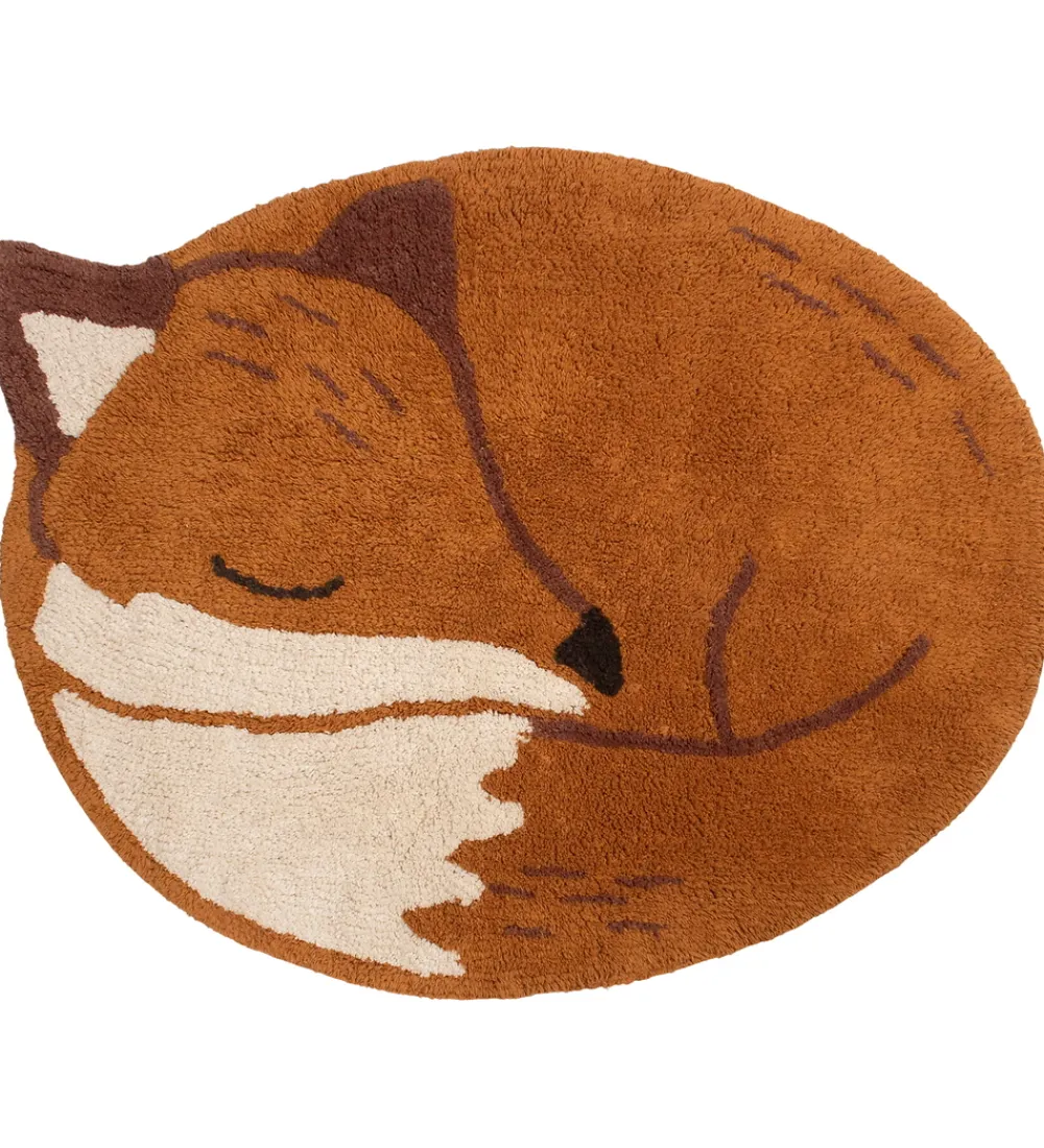 Børn Filibabba Tæpper|Gulvtæpper>Gulvtæppe - 90x70 cm - Ræven Freya