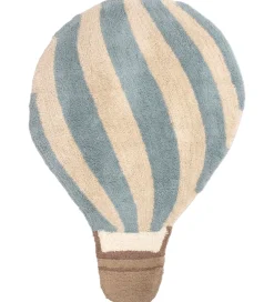 Børn Filibabba Tæpper|Gulvtæpper>Gulvtæppe - 71x100 cm - Luftballon - Pearl Blue