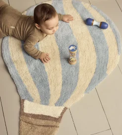 Børn Filibabba Tæpper|Gulvtæpper>Gulvtæppe - 71x100 cm - Luftballon - Pearl Blue