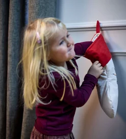 Børn Filibabba Julepynt|Dekoration|Julesok - Wonderful Winter - Hare m. Broderi