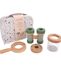 Filibabba Trælegetøj|Legekuffert m. Kikkert - Træ - Little Wonders