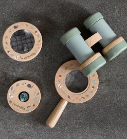 Filibabba Trælegetøj|Legekuffert m. Kikkert - Træ - Little Wonders