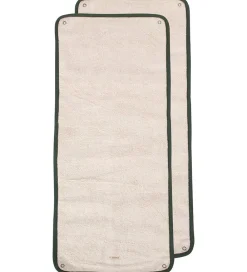 Filibabba Puslepuder Og -Underlag|Mellemlag til Pusleunderlag - 2-pak - Pine Green