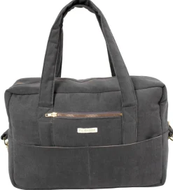 Filibabba Pusletasker|Mommy Bag - Fløjl - Stone Grey