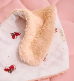 Filibabba Savlesmække|Hagesmække|Savlesmække - Musselin/Frotté - 2-pak - Lucky/Amber Br