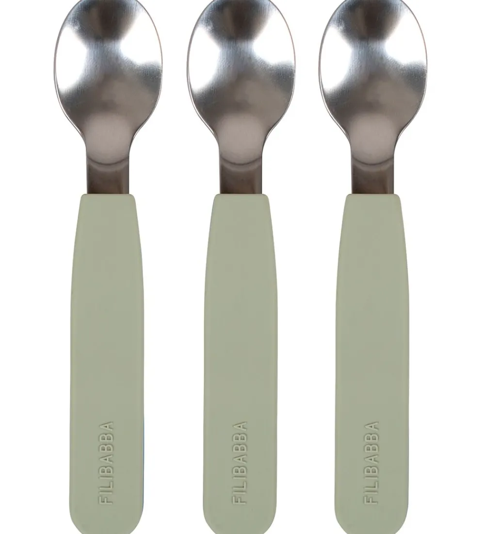 Filibabba Babyskeer|Silikone Skeer - 3-Pak - Green