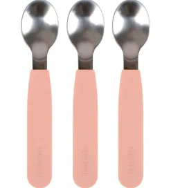 Filibabba Babyskeer|Skeer - 3-pak - Silikone - Peach