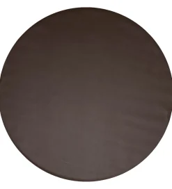 Filibabba Gulvtæpper|Skridsikkert Stoleunderlag - PU-læder - 110 cm - Brun