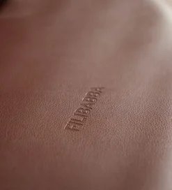 Filibabba Gulvtæpper|Skridsikkert Stoleunderlag - PU-læder - 110 cm - Brun