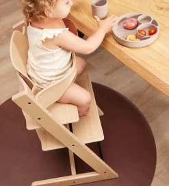 Filibabba Gulvtæpper|Skridsikkert Stoleunderlag - PU-læder - 110 cm - Brun