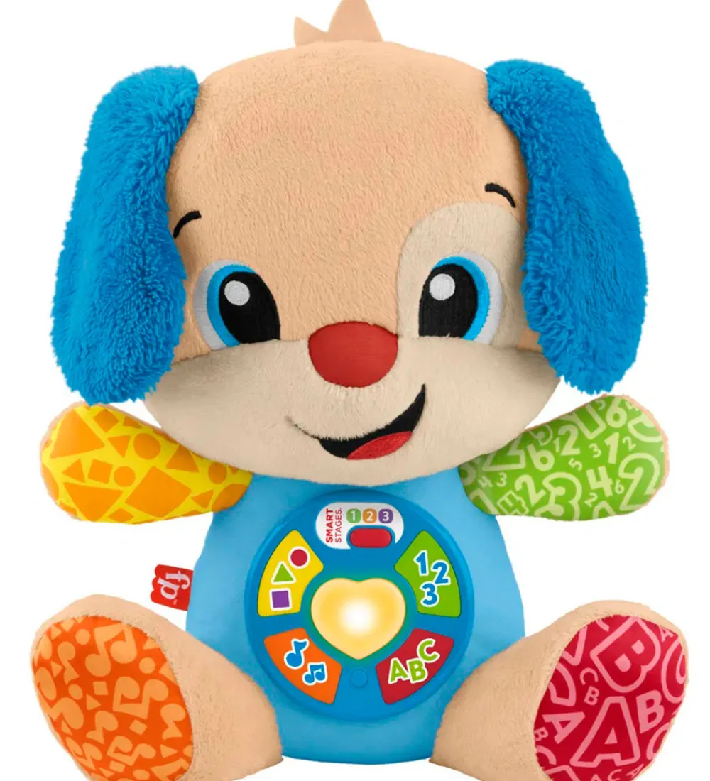Fisher-Price Aktivitetslegetøj>Bamse m. Lyd - 28 cm - Laugh & Learn Smart Stages P