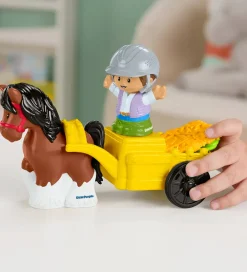 Fisher-Price Stablelegetøj|Babylegetøj|Legetøj - Little People - Friendly Horse Stable