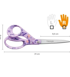 Fiskars Skriveredskaber|Skole|Moomin Saks - Universal - 21 cm - Lille My ABC