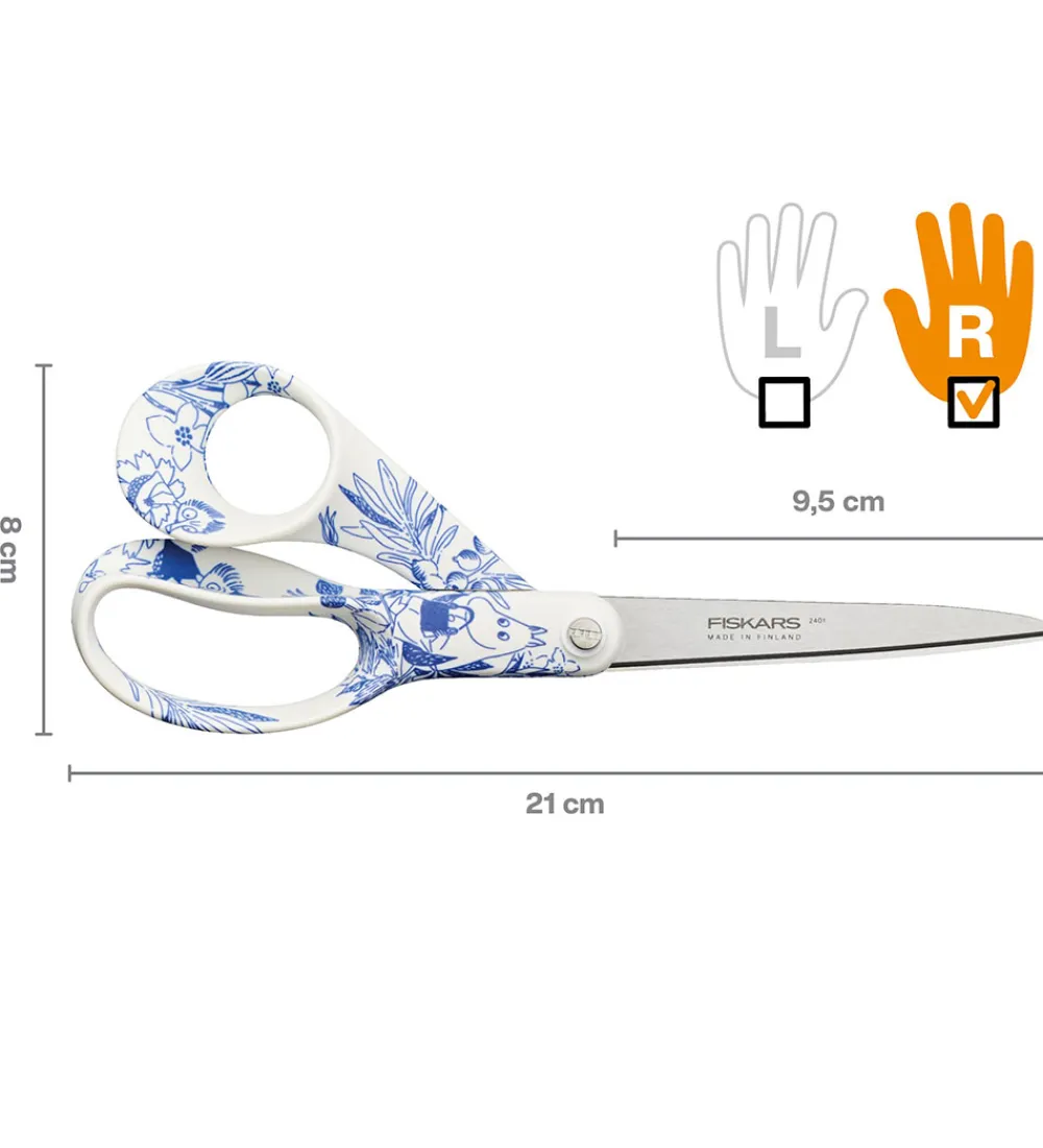 Fiskars Skriveredskaber|Skole>Moomin Saks - Universal - 21 cm - Haru