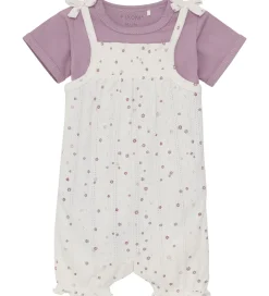 Børn Fixoni Sommerdragter|Fixoin Sommerdragt m. Body k/æ - Eggnog