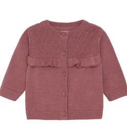 Børn Fixoni Striktrøjer|Cardigan - Strik - Wistful Mauve
