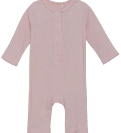 Børn Fixoni Heldragter>Heldragt - Rib - Pale Mauve Melange