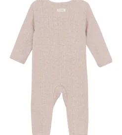 Børn Fixoni Heldragter|Heldragt - Violet Ice Melange m. Hulmønster