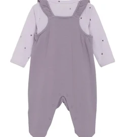 Børn Fixoni Heldragter>Sparkedragt m. Body l/æ - Purple Ash