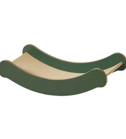 Flexa Motorisk Legetøj|Tumlemøbler|Balancebræt - Mini - Play - 68,7x31,1x18,3 cm - Deep green