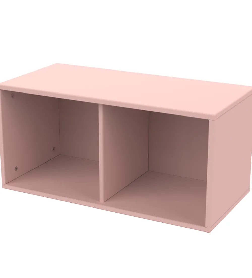 Flexa Skabe Og Reoler|Hylder|Bogkasse - Væghængt - Roomie - Blushing Pink