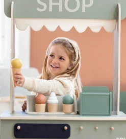 Flexa Trælegetøj|Legemad>Isbod - Træ - Play - 18 Dele - Multi