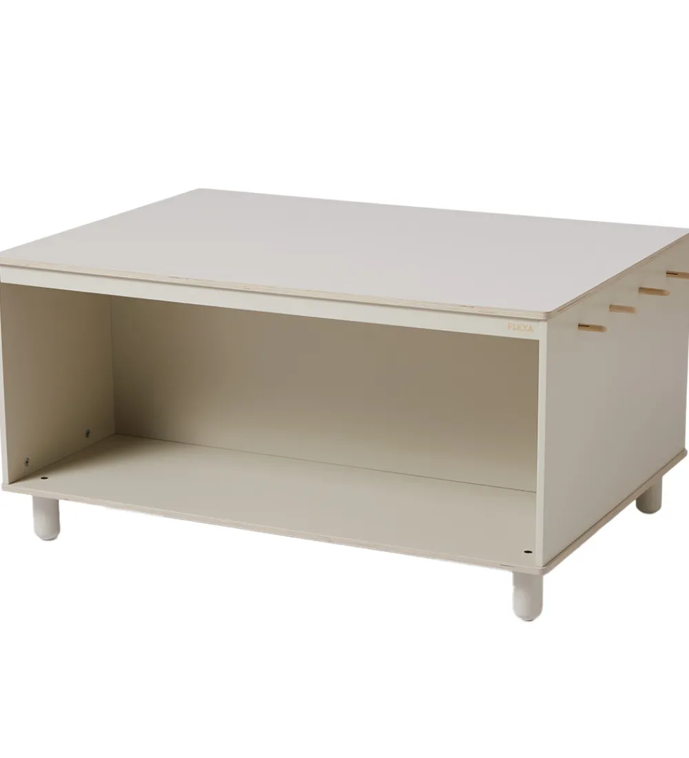Flexa Borde|Legebord - Play - Warm Grey/Birch Plywood