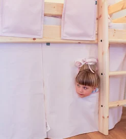 Flexa Legetelte|Legetelte|Legeforhæng Til Halvhøj Seng - Dawn - Mauve Morn