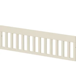 Børn Flexa Senge|Møbler|Sengehest Til Tremmeseng - 107 cm - Cream White