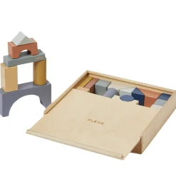 Flexa Trælegetøj>Træklodser - Play - 36 Dele - Multi