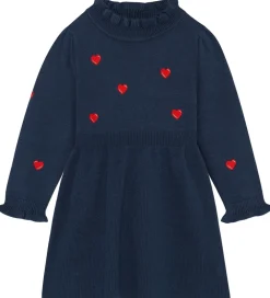 Børn Fliink Kjoler|Kjole - Strik - Viskoseblanding - Benna - Insignia Blue