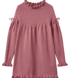 Børn Fliink Kjoler|Kjole - Strik - Viskoseblanding - Kino - Ash Rose