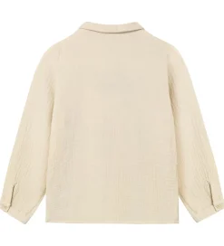 Børn Fliink Skjorter|Skjorte - Musselin - Elmo - Sandshell