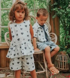 Børn Fliink Toppe></noscript>Top - Love - Dream Blue