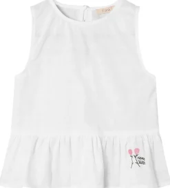 Børn Fliink Toppe>Top - Zorro - Cloud Dancer m. Hulmønster