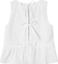 Børn Fliink Toppe>Top - Zorro - Cloud Dancer m. Hulmønster