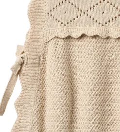 Børn Fliink Veste|Vest - Strik - Lovely - Sandshell