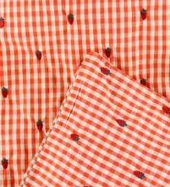 Flöss Sovetid|Sengetøj>Sengetøj - Baby - Molly - Berry Gingham