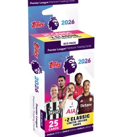 Fodboldkort Samlekort|- Topps Premier League - Eco Pack - 27 Kort