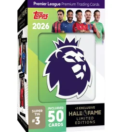 Fodboldkort Samlekort|- Topps Premier League - Super Tin Ass - 3 Super Tin