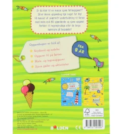 Forlaget Bolden Læringsbøger>Aktivitetsbog - Min Sjove Ferie Opgavebog