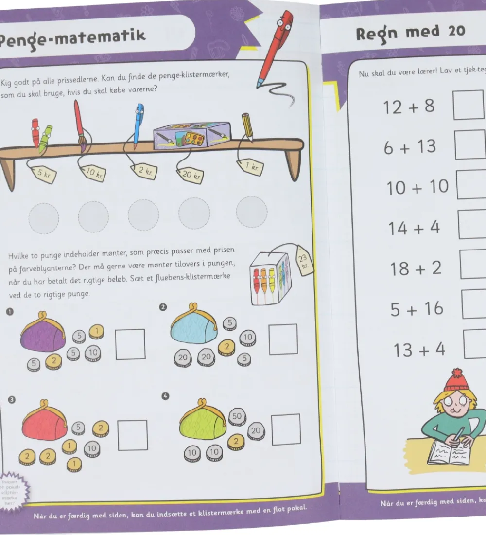 Forlaget Bolden Læringsbøger>Aktivitetsbog - Leg og Lær: Matematik - Dansk