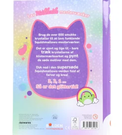 Forlaget Bolden Kreativ Leg|Bøger>Aktivitetsbog - Squishmallows Jewel Art - DA