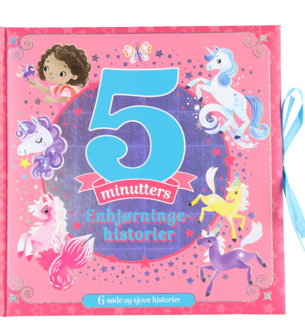 Forlaget Bolden Bøger>Bog - 5 Minutters Enhjørninge-Historier - DA