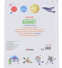 Forlaget Bolden Bøger>Bog - Løft og Find - Spørgsmål Og Svar Om Rummet