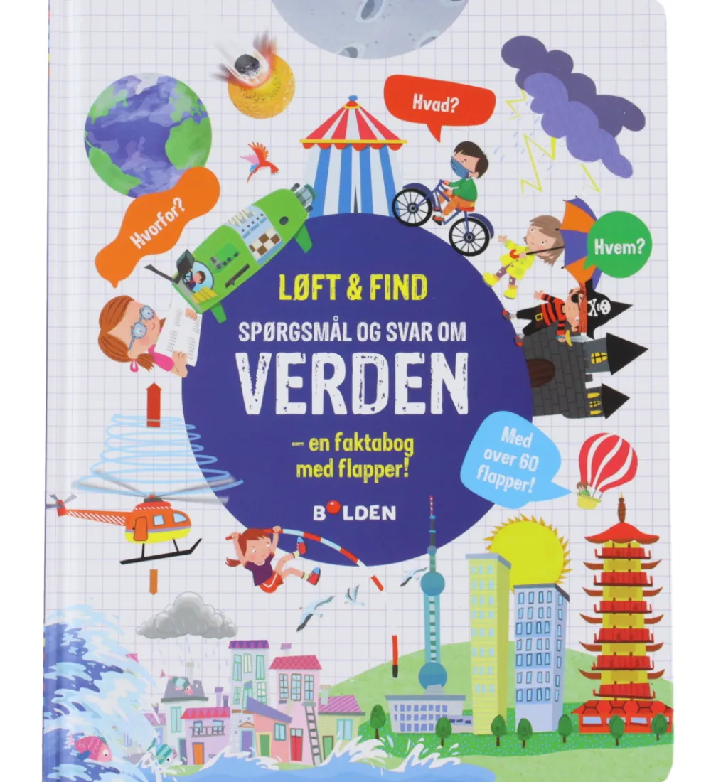 Forlaget Bolden Bøger>Bog - Løft og Find - Spørgsmål Og Svar Om Verden