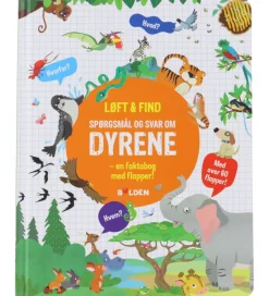 Forlaget Bolden Bøger|Bog - Løft og Find - Spørgsmål Og Svar Om Dyrene